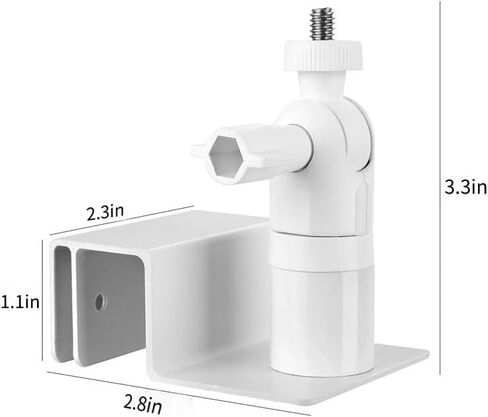 No-Drill Vinyl Siding Clips for Arlo, eufy, Ring Solar Panel, Stick Up Cam/Pro, Spotlight Cam Pro/Plus, SimpliSafe and Reolink Cameras – Weatherproof Mounting Hooks in Saudi Arabia