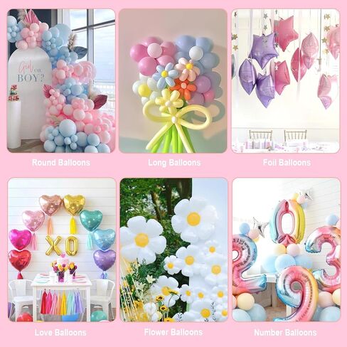 Balloon Pump Electric Air Pump for Long Balloon Inflator Blower Machine for Birthday Party Celebration Balloons Decorations for Foil Twisty Animal Balloons globos in Saudi Arabia