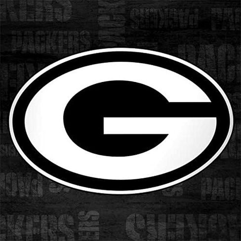 Skinit Decal Laptop Skin Compatible with MacBook Pro 15-inch with Touch Bar (2016-19) - Officially Licensed NFL Green Bay Packers Black & White Design in Saudi Arabia