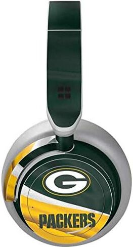 غلاف صوتي من Skinit متوافق مع سماعات الرأس Surface - تصميم Green Bay Packers المرخص رسميًا من الدوري الوطني لكرة القدم الأمريكية in Saudi Arabia