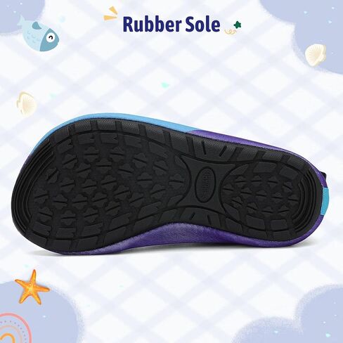 Water Shoes for Kid Non-Slip Swim Beach Shoe Toddlers Quick Dry Lightweight Aqua Socks for Boys & Girls in Saudi Arabia
