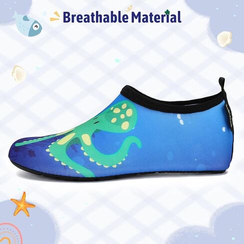 Water Shoes for Kid Non-Slip Swim Beach Shoe Toddlers Quick Dry Lightweight Aqua Socks for Boys & Girls in Saudi Arabia