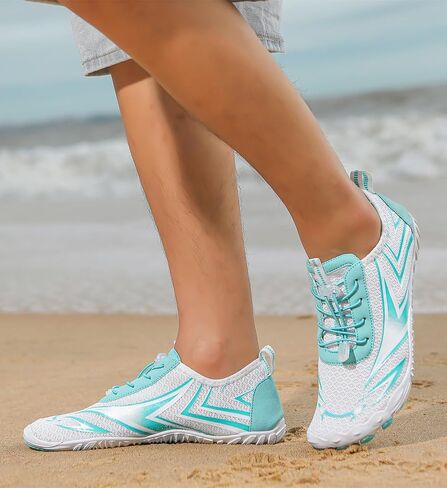 Barefoot Shoes for Women Men Wide Toe Box Breathable Quick-Dry Aqua Water Shoes Beach Pool Aqua Swim Surf Hike Footwear Trail Running Shoes in Saudi Arabia