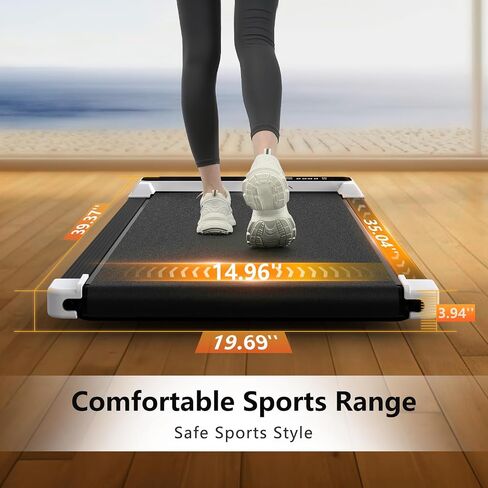 3-in-1 Walking Pad with Incline,2.5 HP Under Desk Treadmill for Home Office,265 LBS Compact Walking Treadmill with LED Display,No Assembly in Saudi Arabia