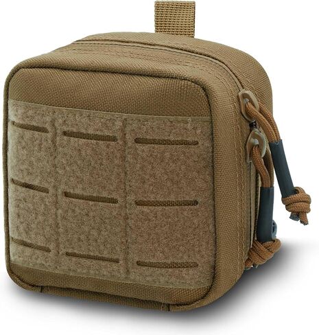2 Pack Small Admin Pouch, 1000D Tactical Molle Mini Tool EDC Waist Belt Pouches Bag for Vest Backpack in Saudi Arabia