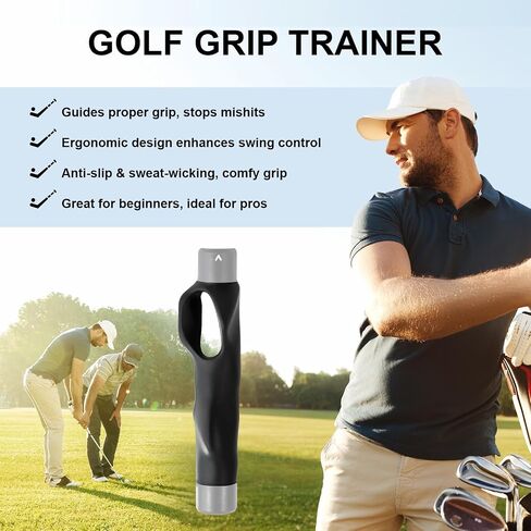 Golf Grip Trainer, Grip Trainer Golf for Boosting Grip Strength, Precision & Swing, Training Aid to Train Correct Hand Position & Achieve Outstanding Performance in Saudi Arabia