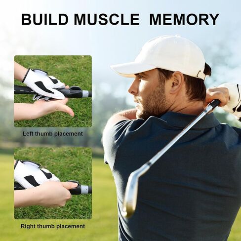 Golf Grip Trainer, Grip Trainer Golf for Boosting Grip Strength, Precision & Swing, Training Aid to Train Correct Hand Position & Achieve Outstanding Performance in Saudi Arabia