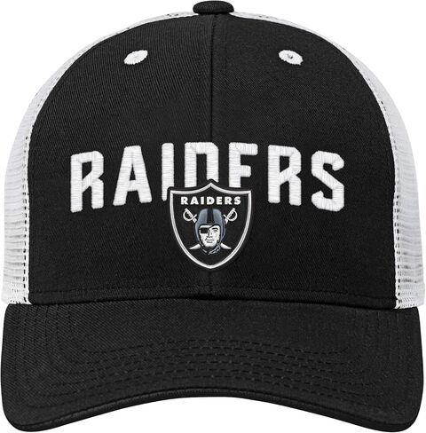 NFL Kids Youth 8-20 الرسمي الشعار الأساسي الرسمي Wordmark الشاحنة قبل الشاحنة قبعة قبعة Snapback-مقاس واحد in Saudi Arabia