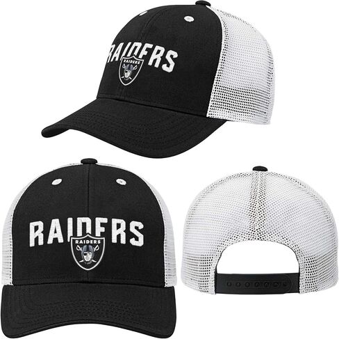 NFL Kids Youth 8-20 الرسمي الشعار الأساسي الرسمي Wordmark الشاحنة قبل الشاحنة قبعة قبعة Snapback-مقاس واحد in Saudi Arabia