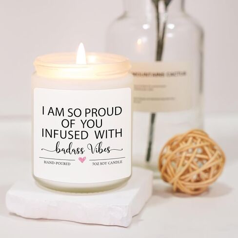 Funny Marathon Candle, Gifts for Runners Women, Men, Cool Half Marathon Runners Gifts, Mothers Day, Marathon Gift for Runner Female, Male, Running Gift for Women, Marathon Essentials in Saudi Arabia