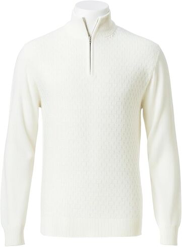 STACY ADAMS Men's Quarter Zipped Pullover Winter Sweater in Saudi Arabia