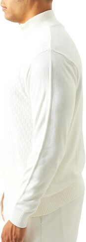 STACY ADAMS Men's Quarter Zipped Pullover Winter Sweater in Saudi Arabia