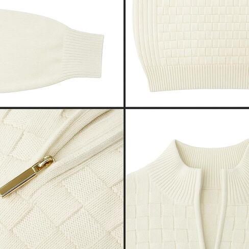 STACY ADAMS Men's Quarter Zipped Pullover Winter Sweater in Saudi Arabia