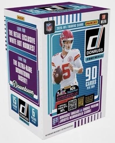 2025 Panini Donruss Football Blaster Box (90 Cards/Box) in Saudi Arabia