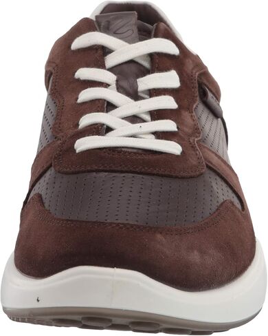 ECCO mens Soft 7 Runner Summer Sneaker, Amber/Marine, 10-10.5 US in Saudi Arabia