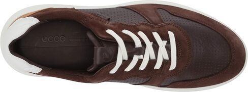 ECCO mens Soft 7 Runner Summer Sneaker, Amber/Marine, 10-10.5 US in Saudi Arabia
