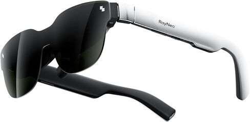 نظارات Rayneo Air 3S Pro AR/XR - 201 '' 1200 nits 120 هرتز Hueview 2.0 نظارات عرض الفيديو ، نظارات ألعاب ذكية لـ iPhone 16،15/Android/Mac/Switch 2/PS5/steamdeck - مسرح شخصي من الجيل التالي in Kuwait