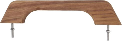 KIMISS Teak Wood Handrail Single Loop Handle 12 Inch Ergonomic Weather Marine Boating Armrest Accessories in Saudi Arabia