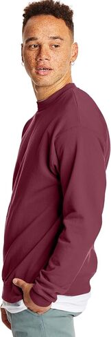 Hanes EcoSmart Crewneck Sweatshirt 2XL Wow Pink in Saudi Arabia