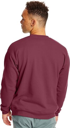 Hanes EcoSmart Crewneck Sweatshirt 2XL Wow Pink in Saudi Arabia