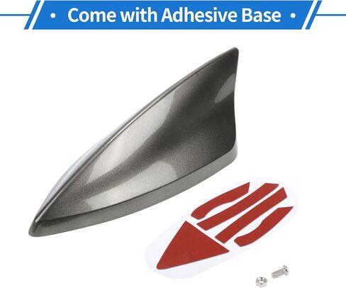 Shark Fin Antenna, AM/FM Signal Roof Aerial Universal for Car Auto SUV Truck Offroad ABS Material with Adhesive Base Dark Blue in Saudi Arabia