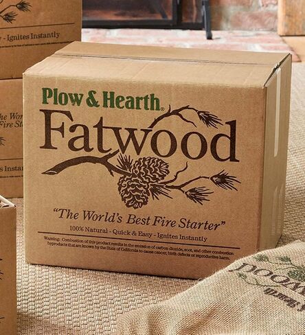 محراث وموقد 40 رطل بداية Fatwood Fire Starter ، عصي تأجيل عضوية ، غير سامة جميع النهرات الطبيعية للمواقد الخشبية المواقد الحرائق مع المخيمات حفر النار ، سهلة الإشعال الدهون in Kuwait