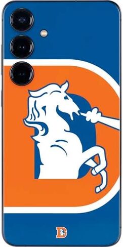 ملصق هاتف Skinit متوافق مع هاتف Galaxy A16 5G - تصميم كلاسيكي مرخص رسميًا من NFL Denver Broncos in Saudi Arabia