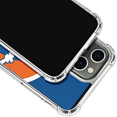 Skinit Clear Phone Case Compatible with iPhone 13 Pro - Officially Licensed NFL Denver Broncos Retro Logo Design in Saudi Arabia