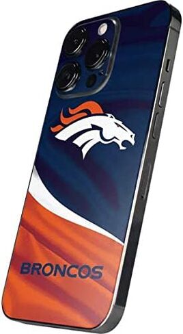 Skinit Phone Decal Skin Compatible with iPhone 13 Pro Max - Officially Licensed NFL Denver Broncos Design in Saudi Arabia