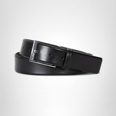 HUGO Men's Gellot Grainy Leather Dress Belt in Saudi Arabia