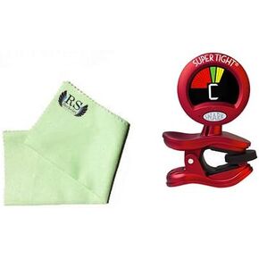 Viola Tuner Pack - Snark ST2 All Instrument Tuner with Tap Tempo Metronome Includes Bonus RS Berkeley Viola Cleaning Cloth in Saudi Arabia