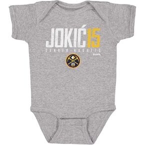 500 LEVEL Nikola Jokic Denver Nuggets One-Piece Infant Bodysuit - Nikola Jokic Denver Nuggets Elite WHT in Saudi Arabia