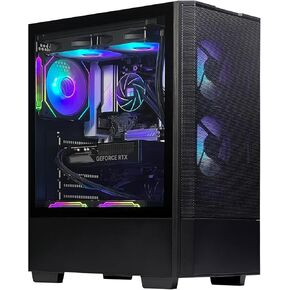 Gaming Desktop PC Core i5-14400F GeForce RTX 5060 8GB DLSS4, 32GB DDR4 RAM,1TB NVMe SSD,ARGB Cooling, Prebuilt Gaming Computer in Saudi Arabia