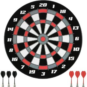Accudart Magnetic Dartboard Set - Safe 16" Magnetic Dartboard for All Ages - No Sharp Points or Dangerous Pieces - Hang Anywhere - Save Your Walls in Saudi Arabia