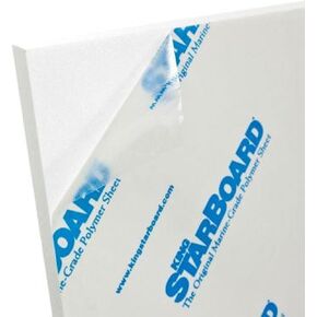 KING STARBOARD White 6" x 12" x 1/4" Marine-Grade HDPE Sheet in Saudi Arabia