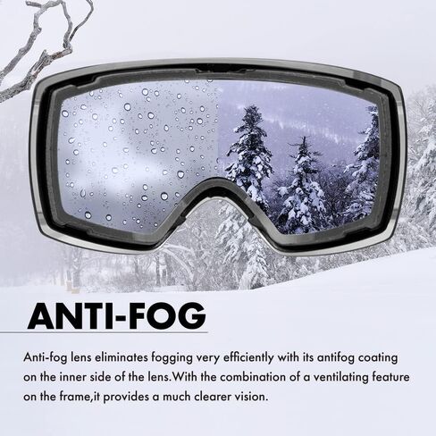 عدسة بديلة متوافقة لنوع مرآة Oakley Crowbar Snow Goggles in Kuwait