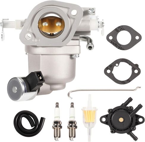 960430214-00 Carburetor & Air Filter & Oil Filter & Fuel Pump Kits Compatible with YTA24V48 YTA22V46 Husqvarna 48" Riding Yard/Lawn Tractor YTA 24V48 YTA 22V46 Carb Model Replacement in Saudi Arabia