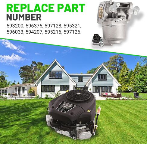 960430214-00 Carburetor & Air Filter & Oil Filter & Fuel Pump Kits Compatible with YTA24V48 YTA22V46 Husqvarna 48" Riding Yard/Lawn Tractor YTA 24V48 YTA 22V46 Carb Model Replacement in Saudi Arabia