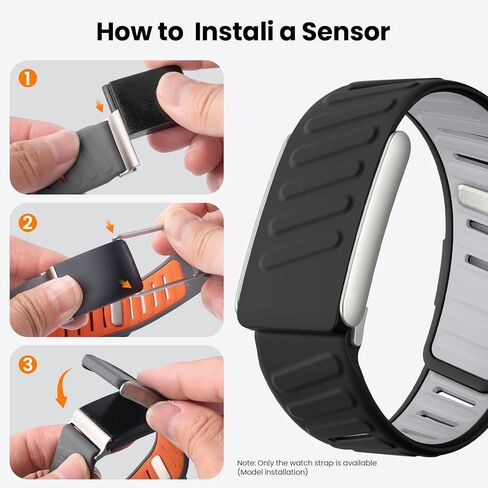 سوار معصم من السيليكون المريح والمتين من mimo متوافق مع WHOOP 5.0 | سوار Whoop MG، أحزمة بديلة من السيليكون الناعم المتين للرجال والنساء مع موصل إطار معدني in Kuwait