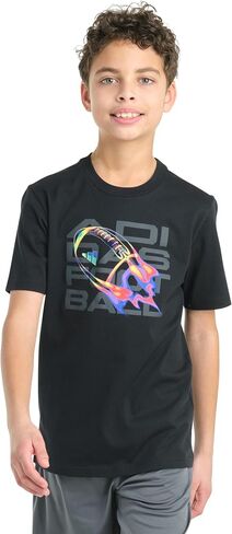 adidas Boys Short Sleeve Flame Football Tee in Saudi Arabia