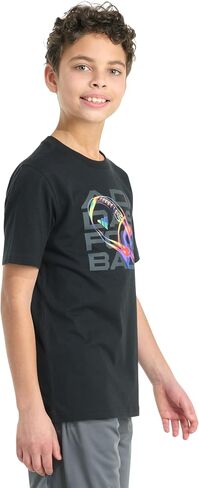 adidas Boys Short Sleeve Flame Football Tee in Saudi Arabia