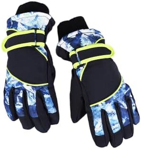 Kids Winter Thermal-Warm Gloves - Windproof Ski-Gloves Outdoor Snowboarding Gloves for Outdoor Activities in Saudi Arabia