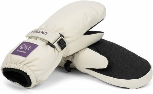 Kid's Winter Snow Ski-Gloves - Waterproof Winter Gloves Long Cuff Mittens for Boys Girls 6-12T in Saudi Arabia