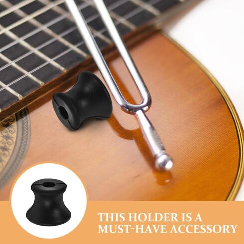 PRETYZOOM Meditation Sound Therapy Tuning Fork Holder Rubber Stand for Stable Use with Body Tuners Tuning Forks Accessory in Saudi Arabia
