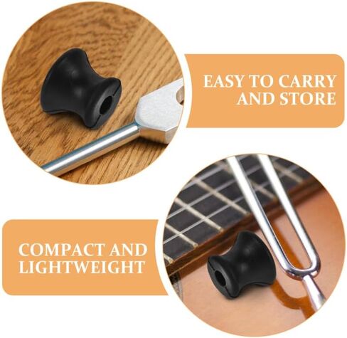 PRETYZOOM Meditation Sound Therapy Tuning Fork Holder Rubber Stand for Stable Use with Body Tuners Tuning Forks Accessory in Saudi Arabia