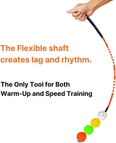 أداة مساعدة مدرب أرجوحة الجولف المبهرة - عصا سوط للإحماء والسرعة مع ضوء LED لتحسين التأخر والطاقة والإيقاع والتوازن in Kuwait