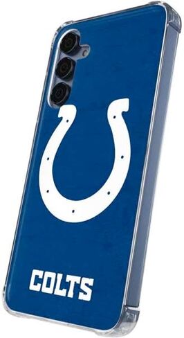 حافظة هاتف Skinit الشفافة متوافقة مع هاتف Galaxy S24 - تصميم مرخص رسميًا من NFL Indianapolis Colts in Saudi Arabia