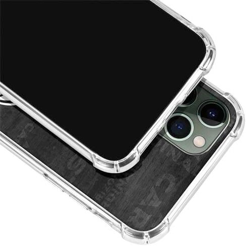 Skinit Clear Phone Case Compatible with iPhone 11 Pro Max - Officially Licensed NFL Arizona Cardinals Black & White Design in Saudi Arabia