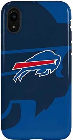 حافظة هاتف Skinit Pro متوافقة مع iPhone XR - تصميم طباعة استوائية مرخص رسميًا من NFL Buffalo Bills in Saudi Arabia
