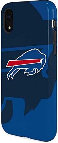 حافظة هاتف Skinit Pro متوافقة مع iPhone XR - تصميم طباعة استوائية مرخص رسميًا من NFL Buffalo Bills in Saudi Arabia